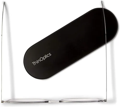 Miniatura 3 de ThinOptics Frontpage - Gafas de lectura para computadora con bloqueo de luz azul y funda de aluminio Milano