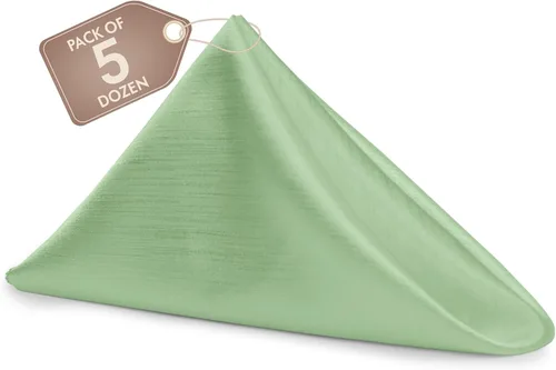 Miniatura 167 de Ultimate Textile -1 docena de servilletas reversibles Shantung Satin - Majestic - Servilletas de tela Majestic de 17 x 17 pulgadas, color marrón