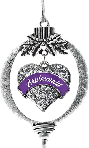 Miniatura 134 de Inspired Silver - Adorno con dije de hermana gemela - Adornos navideños de plata con circonitas cúbicas
