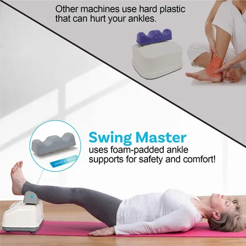 Miniatura 6 de Daiwa Felicity Swing Master - Chi Swing Machine - Passive Aerobic Exerciser, Swing Master with Figure Trimmer - Lymphatic Massager, Body Shaker, Leg