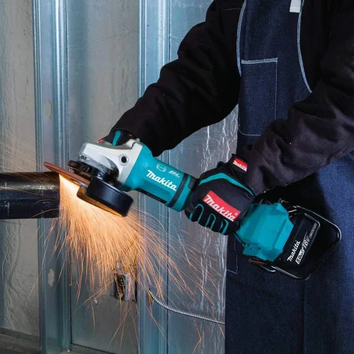 Miniatura 4 de Makita XAG12PT1 5.0Ah 18V X2 LXT iones de litio 36V sin escobillas inalámbrico 7 pulgadas interruptor de paleta de corte/amoladora angular