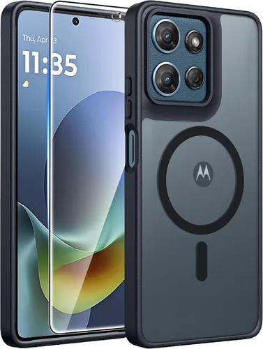 Miniatura 133 de FNTCASE - Funda para iPhone 16 Pro: magnética, mate, translúcida, de grado militar, protectora contra caídas, resistente, fina, duradera y a prueba