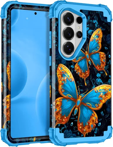 Miniatura 73 de Casetego Funda para Galaxy A16 5G, Tres Capas de Alta Resistencia Robusta a Prueba de Golpes, Protección Completa Rugosa de PC Duro + Parachoques