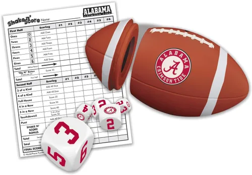 Miniatura 2 de Masterpieces Juego de dados Texas A&M Aggies Shake N' Score - Juego de viaje coleccionable - A partir de 12 años