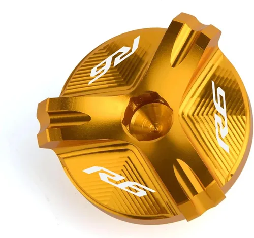 Miniatura 9 de Tapa de tapón de llenado de aceite de motor CNC para motocicleta, compatible con Yamaha YZF R1 R3 R6 YZFR1 1998-2020 YZFR3 2015-2021 YZFR6 YZFR6S R1
