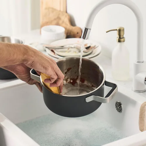 Miniatura 3 de ZWILLING Pure - Juego de utensilios de cocina de acero inoxidable, 6 piezas, color gris