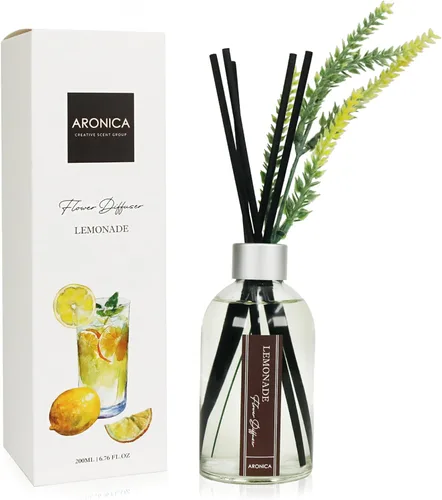 Miniatura 42 de Aronica Difusor de Aroma de Canela para Cocina, Decoraciones de Oficina, Aroma de Vainilla y Canela, Difusor de Varillas de Flores, Aroma en Canela