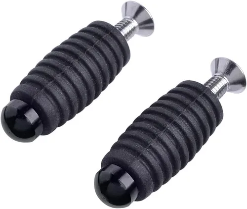 Miniatura 4 de Reposapiés 6MM CNC aluminio motocicleta pie clavijas reposapiés reposapiés reposapiés clavijas palanca de freno de cambio para Yam & aha MT07 MT09