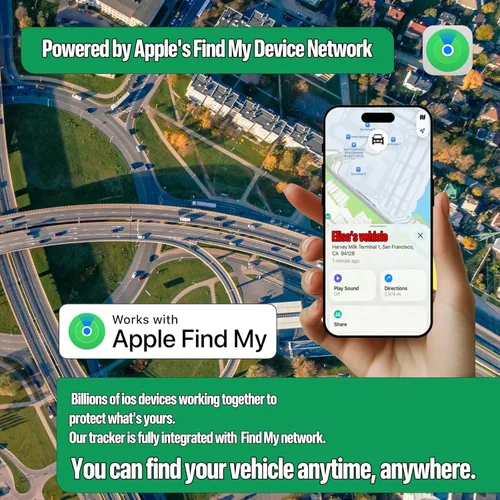 Miniatura 2 de Rastreador GPS oculto magnético para vehículos: batería de larga duración, sin suscripción, dispositivo de seguimiento de automóvil oculto