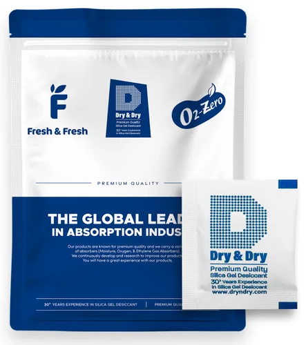 Miniatura 52 de Dry & Dry 0.04 oz [50 paquetes] Paquetes de gel de sílice desecantes, paquetes de sílice - Paquetes de gel de sílice recargable, paquetes