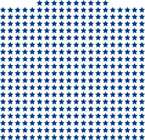 Miniatura 17 de LiteMark Durable Stars, calcomanía roja brillante de 5.5 pulgadas, uso en hormigón liso, azulejos, vidrio, paquete de 8 estrellas Rojo