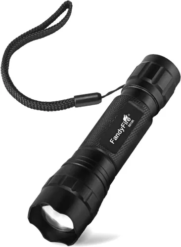 940nm IR linterna iluminador luz infrarroja visión nocturna foco ajustable LED linterna antorcha para caza (no incluye batería)