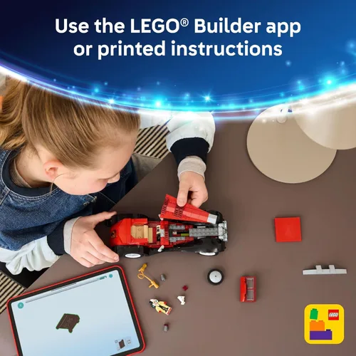 Miniatura 7 de LEGO Disney Cruella De Vil's Car Building Toy – 101 Dalmations juego de construcción de vehículos de simulación para niñas y niños, a partir de 9
