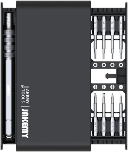 Juego de destornilladores de precisión, destornillador pequeño 17 en 1, kit de herramientas de reparación electrónica para laptop, MacBook, iPhone,