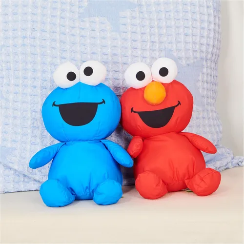 Miniatura 7 de GUND Sesame Street - Peluche oficial de Cookie Monster Muppet, juguete de peluche de nailon prémium para edades de 1 año en adelante, azul, 7