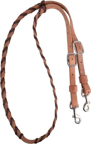 Miniatura 3 de Martin Saddlery Riña de barril con cordones Latigo de 3/4 pulgadas
