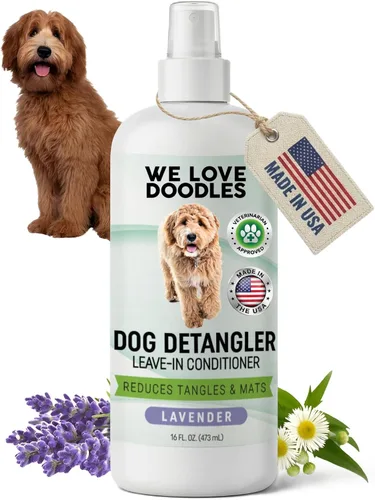 Miniatura 11 de We Love Doodles Spray desenredante para perros – Acondicionador sin enjuague para perros – Spray desenredante para perros – Spray desenredante