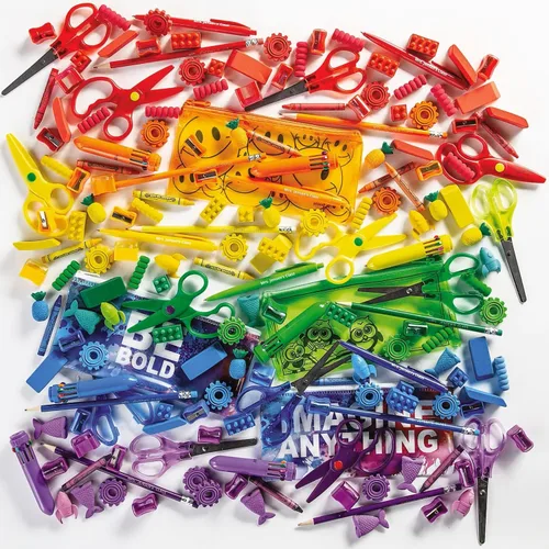 Miniatura 6 de Fun Express Rocket Ship - Gomas de borrar con parte superior de lápiz, papelería, suministros para la escuela bíblica de vacaciones VBS 2026