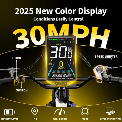 Miniatura 5 de Jasion X Hunter PRO/ST Electric Bike for Adults,1800/1400W Peak 20''Fat Tire Foldable E Bikes,Folding Ebike Up to 80/70 Miles Range 30 MPH,720/624WH