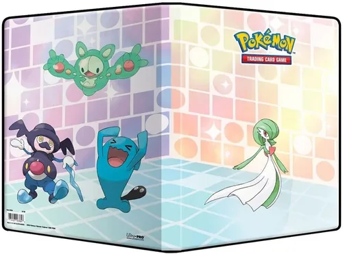 Ultra Pro | Pokemon Gallery Series: Trick Room - Cartera de 9 bolsillos (5 hojas) | Accesorio para juego de cartas coleccionables
