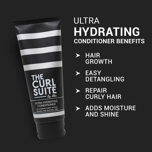Miniatura 2 de The Curl Suite Acondicionador hidratante para mujeres, hombres y niños – Acondicionador de cabello perfecto para cabello rizado – Acondicionador