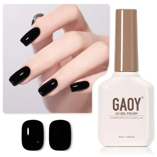 Miniatura 29 de GAOY - Esmalte de uñas de gel marrón, 16ml de esmalte de gel para quitar por remojo, curado con luz UV para arte de uñas, manicura DIY en casa, 2088