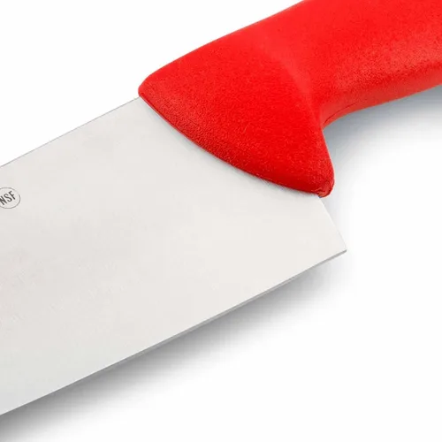 Miniatura 4 de Arcos Cuchillo de chef serie 2900 - Hoja de acero inoxidable de nitrum de 10" con mango de polipropileno rojo - Plata para higiene - Sistema
