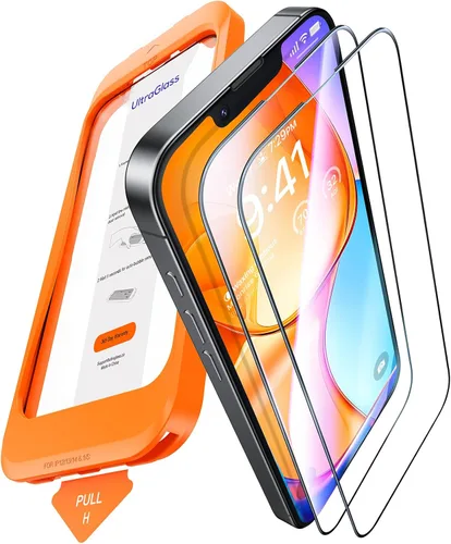 Miniatura 22 de UltraGlass TOP 9H+ - Protector de pantalla de vidrio para iPhone 16 Pro Max [grado militar, inastillable y antirreflejos], protector de pantalla