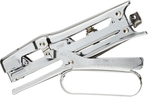 Miniatura 2 de Advantus ACE Grapas Onduladas para Grapadora 07020, Caja de 5,000 Grapas (ACE70001), Plateado