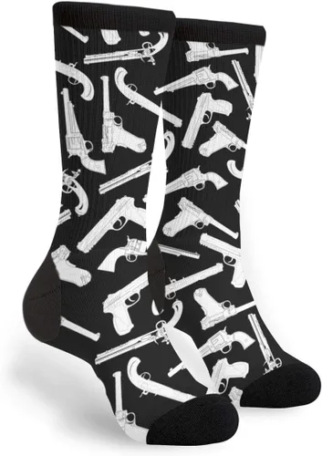 Miniatura 15 de Calcetines de tubo divertidos para hombres y mujeres, calcetines deportivos casuales para hombre y mujer
