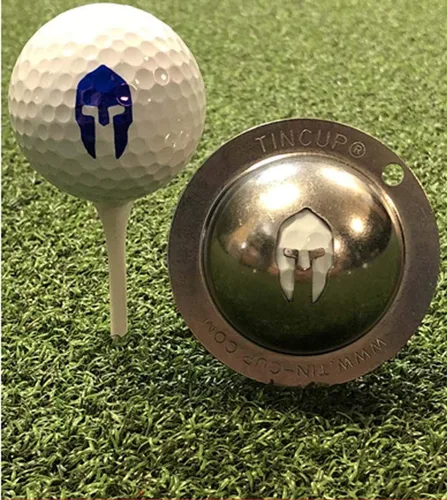 Miniatura 3 de Tin Cup Plantilla de marcador de pelota de golf, herramienta de personalización premium para golfistas, marcador de pelota de diseño personalizado