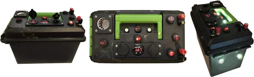 Miniatura 4 de Kit de componentes de caja de alimentación portátil, kit de estación de energía de 12 V para camping, caza, pesca, situaciones de supervivencia
