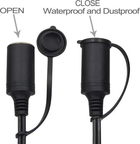Miniatura 6 de Enchufe de adaptador de 10 pies, 14AWG, con terminal de ojo