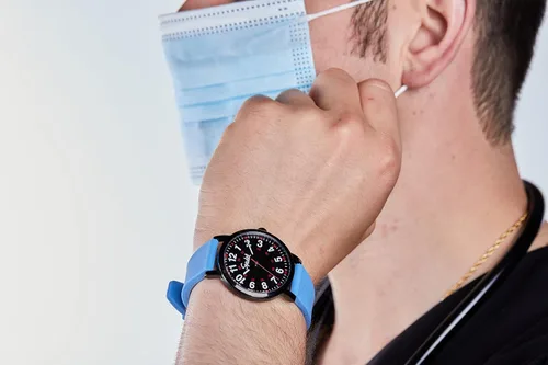 Miniatura 3 de Speidel Original Scrub Watch para enfermeras, profesionales médicos y estudiantes - Varios colores médicos de exfoliación, dial de fácil lectura