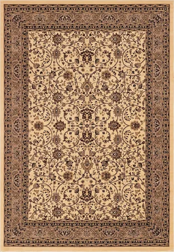 Miniatura 529 de Unique Loom Colección Sialk Hill - Alfombra de área Washington (3 pies 3 pulgadas x 5 pies 3 pulgadas, rectángulo, burdeos/crema)