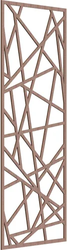 Miniatura 172 de Conway Paneles de pared decorativos de madera con calado, 9 3/8 pulgadas de ancho x 24 3/8 pulgadas de alto x 1/4 de alto, aliso
