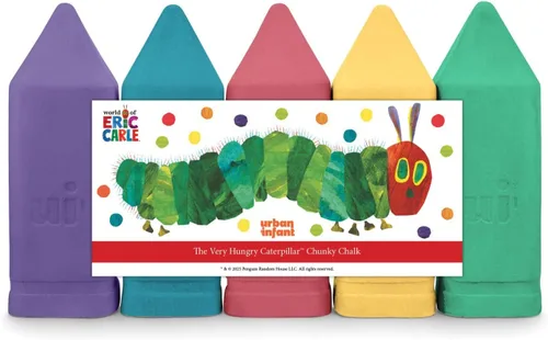 Miniatura 10 de Urban Infant Tiza para acera no tóxica para niños pequeños de 1 a 3 años y niños, tiza gigante lavable para exteriores, original Producto original