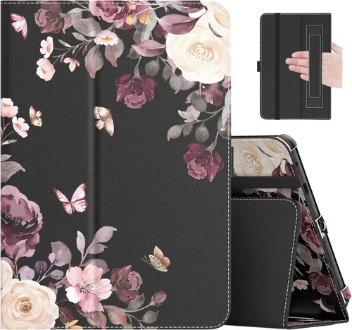 Miniatura 14 de MoKo - Funda compatible con la tablet Kindle Fire HD 8 y 8 Plus (10ª generación, versión de 2020), funda de soporte plegable y diseño delgado