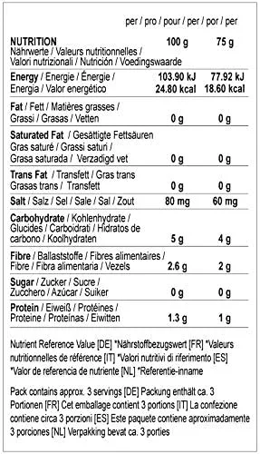 Miniatura 5 de Palmini Hearts of Palm Pasta - Lasaña baja en carbohidratos, 0.14 oz de carbohidratos, sin gluten, (12 onzas - Paquete de 6)