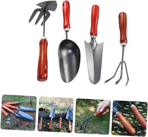 Miniatura 3 de YARNOW 1set Ergonomic Garden Tool Hand Trowel Small Shovel and Multi-Function Cultivator for Efficient Gardening for Planting and Weeding