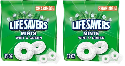 Miniatura 9 de LIFE SAVERS Mentas de Naranja, Envueltos Individualmente, Para Bocadillos, Compartir, Fiestas de Oficina y Almacenamiento en la Despensa, 6.25 oz