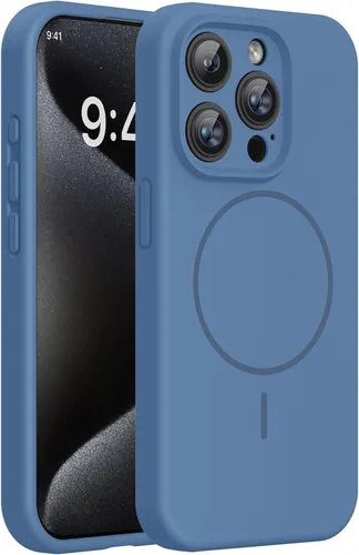 Miniatura 153 de Miracase Funda diseñada para iPhone 13, con protector de pantalla de vidrio templado, forro de microfibra suave antiarañazos, funda de goma