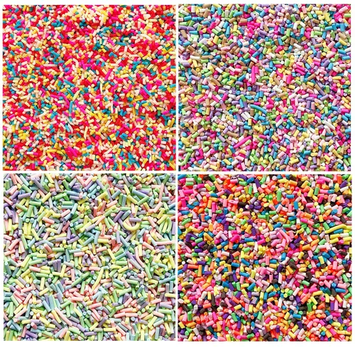 Miniatura 8 de EHOPE, chispas falsas de polímero, chispas de imitación, chispas de resina, chispas de arcilla para falsos caramelos de resina, chispas para arte