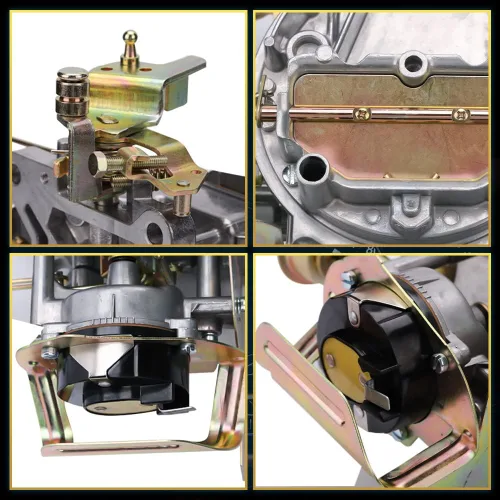 Miniatura 6 de Carburador de 2 barriles 2100 2150 Carb para Ford Mustang Comet F100 F250 F350 289 302 351 Cu, para Jeep Wagoneer 360 Cu, estrangulador automático