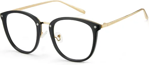 Miniatura 12 de Cyxus gafas de luz azul para mujer, gafas de computadora de moda para oficina reducen la fatiga ocular, anti migraña para trabajo y lectura