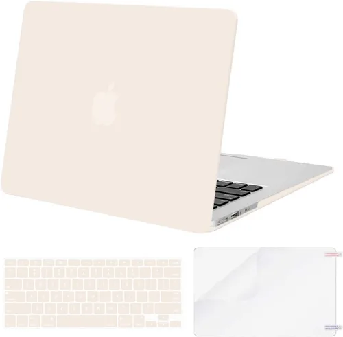Miniatura 11 de MOSISO Funda compatible con MacBook Air de 13 pulgadas (modelos: A1369 y A1466, versión anterior 2010-2017), carcasa rígida de plástico, cubierta