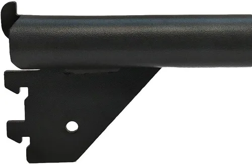 Miniatura 5 de 2 PC 12 "Negro Mate Soporte Estante Soporte Hangrail Rack Display