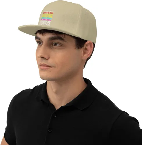 Miniatura 63 de Pride Flag in This House We Believe Science is Real Black Lives Matter Baseball Hats for Men Dad Hat,Black