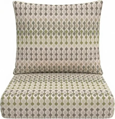 Miniatura 58 de RSH DECOR: Sunbrella - Cojín de asiento profundo con respaldo de almohada, asiento de 23 x 24 x 5 pulgadas, tela de rendimiento resistente al agua