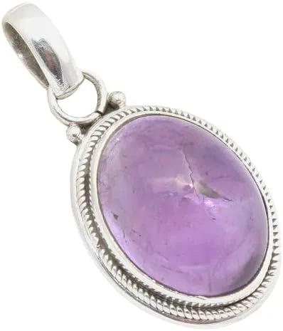 Miniatura 17 de Colgante de plata de ley 925 Joyería de plata hecha a mano para mujer, colgante de piedras preciosas naturales, regalo perfecto para ella